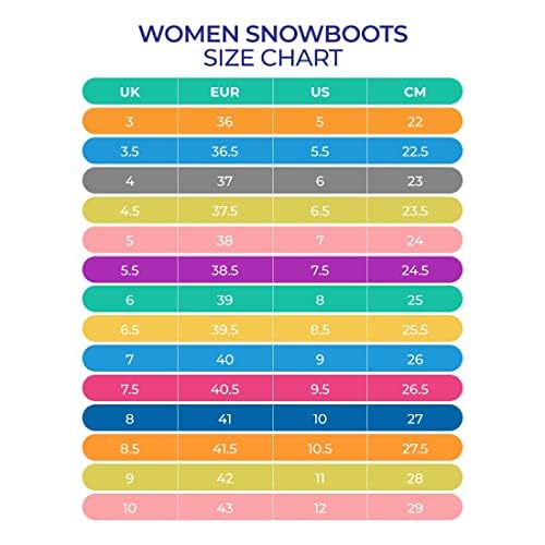 Little Surprise Box Black and Silver Snowflake Women Winter Snowboots 8 41iwkfWtrGL