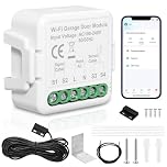 Apri cancello collegato apriporta garage collegato WiFi, SOARFLY controllo app Tuya telecomando intelligente porta compatibile con Alexa, Google Assistant controllo vocale (1)