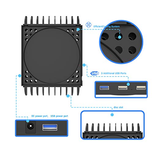 Suporte de base para discos de jogos Série X Suporte de controle de armazenamento Resfriador Ventila