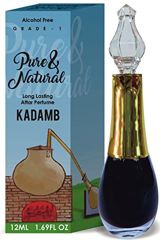 Image of Parag Fragrances Kadamb Attar Natural Perfume Oil 12Ml (Pure & Natural Diamond) Grade-1 Series Non-Alcoholic & Long Lasting for Men