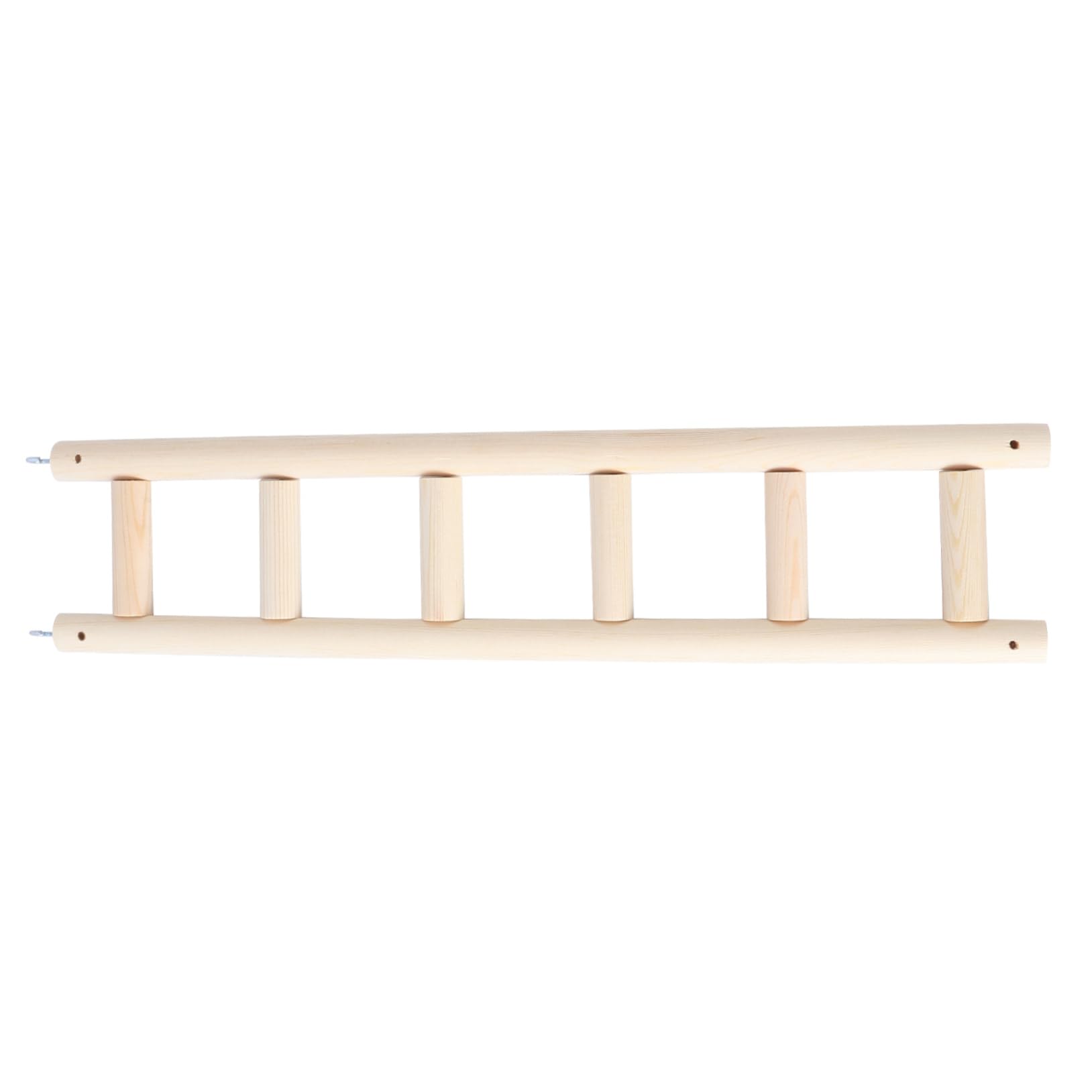 GANAZONO 1pc Bird Cage Stair Pole Parrot Climbing Bird Playing Hammock Large Parrot Ladder Birds Stairs Bird Perch for Parrots Parrot Ladder Bird Cockatiels Wooden Khaki