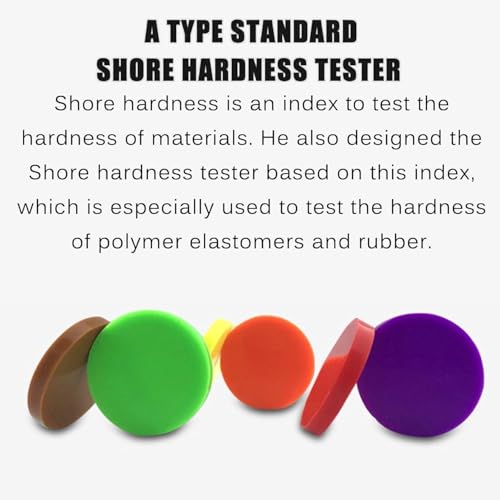 Image of Shore A Hardness Standard Block, Pieces Rubber Hardness Tester Standard Block