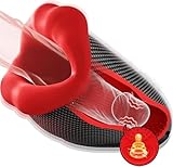 Blow Job Machine 9X Tapping & 9X Vibration, Big Mouth Shaped, Mens Masterbuters Y1107-