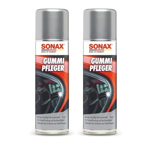 SONAX 2X 03402000 GummiPfleger Pflegemittel 300ml