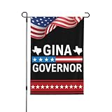Gina-Hinojosa 2026 Garden Flag 12x18 Hinojosa For Texas Governor Yard Sign House Flag Double Sided No Flagstand zy29