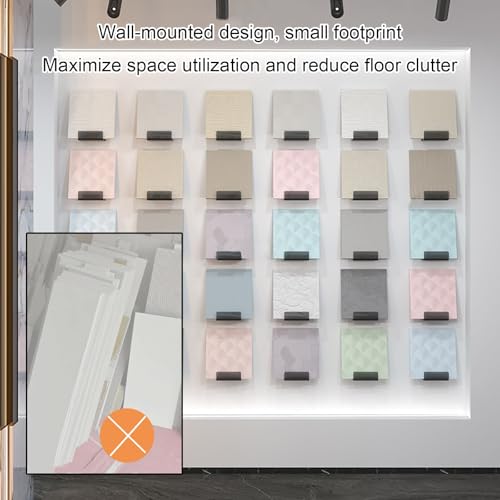 Soporte de azulejos para optimizar la exposición de muestras en retail 5