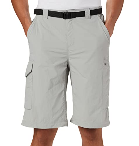 Image of Columbia Men's Silver Ridge Cargo Short, Breathable, UPF 50 Sun Protection, Columbia Grey, 44x12
