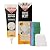 ISPAR Tile Grout Repair Set (14,12oz - 400g) for Wall and Floors Tile Joints with Spatula and Sponge, Fill and Reviver The Joints, Quick-Drying, Ready Mixed Grout, Anthracite Grey