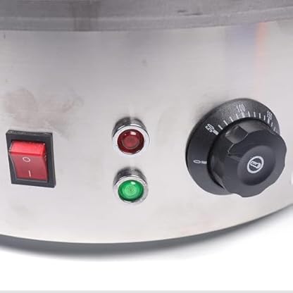 45CM Profi Crepes Maker Machine/CrepesgeräT Platte/Crepespfanne Pfannkuchenpfanne Antihaftbeschichtung ZubehöR Crepeseisen Crepesplatte Creperie Kreppmacher Elektrisch Gewerbe – Bild 8