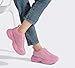 LUCKY STEP Rhinestone Chunky Sneakers for Women Fashion Platform Sparkly Dad Casual Shoes Lightweight Tennis Walking Sport Footwear(Pink,8.5)