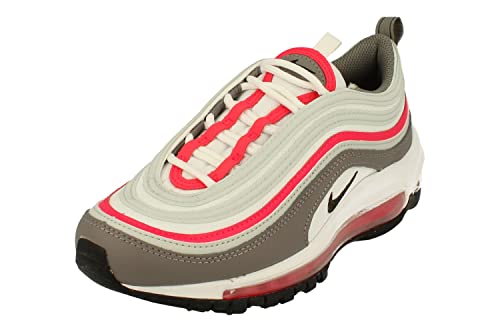 Nike Air MAX 97 (GS) Zapatillas de Atletismo para Hombre, Estaño Plano Negro Blanco 110, 38.5 EU, Estaño Plano Blanco Negro 110, 38.5 EU