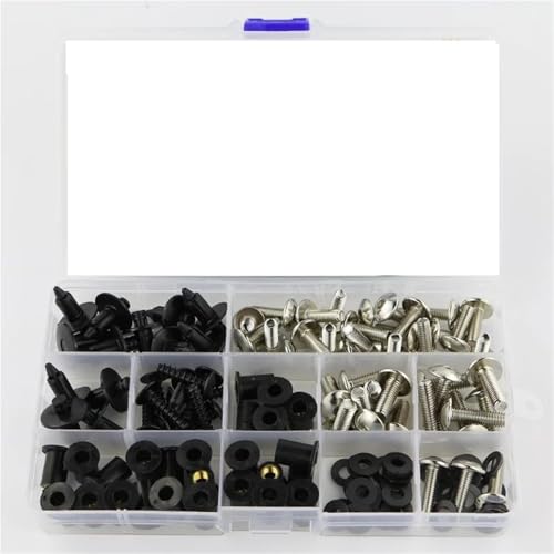 Tornillos de carenado para ZX-10R 2008 2009 2010 en acero inoxidable plata