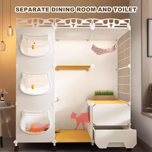 Caisse pour chat multicouche pour résoudre le manque d'espace intérieur - 6