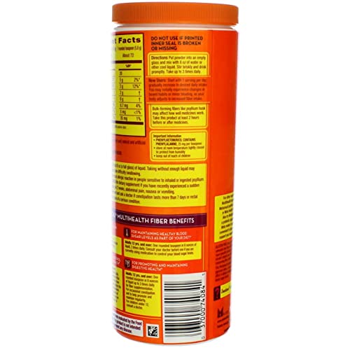Image of Metamucil Smooth Texture Sugar Free Orange, 72 each