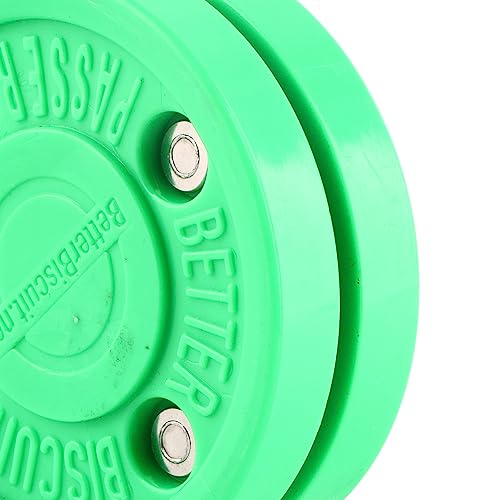 Eulbevoli Disco de hóquei no gelo, discos de treinamento de hóquei, polioximetileno, absorção de cho