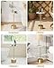 AEPOALUA Drink Table Pedestal, Round Side Table, Drink Tables for Small Spaces, Pedestal End Table, Small Pedestal Table (Gold)