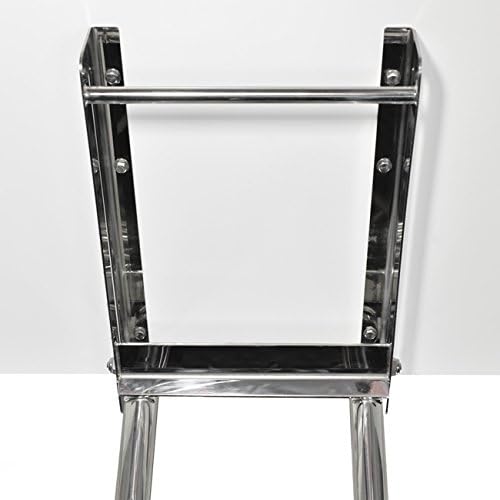 RecPro Marine 4 Step TELESCOPING 316SS Under TRANSOM & Swim Platform Drop Boat Ladder SSL-E4