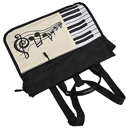 Mochila para partituras impermeable y resistente al desgaste con doble capa interior 6
