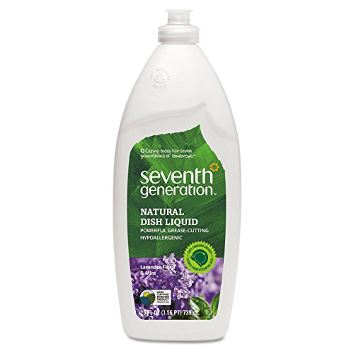 Seventh Generation 22734EA Natural Dishwashing Liquid Lavender Floral & Mint 25 oz Bottle
