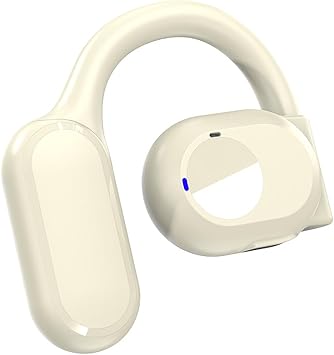 Wireless Earbuds Open Ear Earbuds with Ear Hooks Bluetooth 5.3 Open Ear Headphone with IPX5 Waterproof for Sport Single Ear Bluetooth Headset with Microphone for Cell Phone