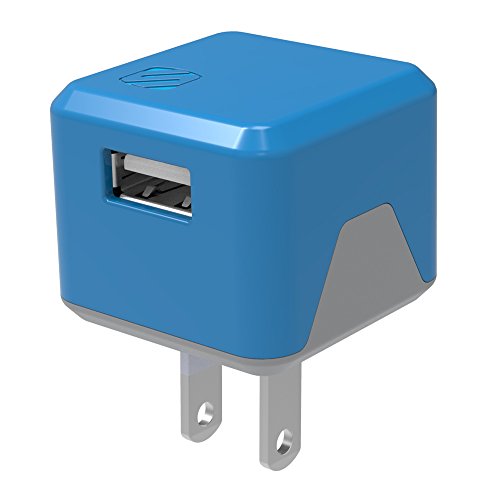 SCOSCHE USBH121BL SuperCube Flip 12W Single USB Port Wall Charger for ALL USB