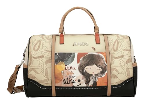 Sac weekender Anekke femme rouille grand sac de voyage souple à main