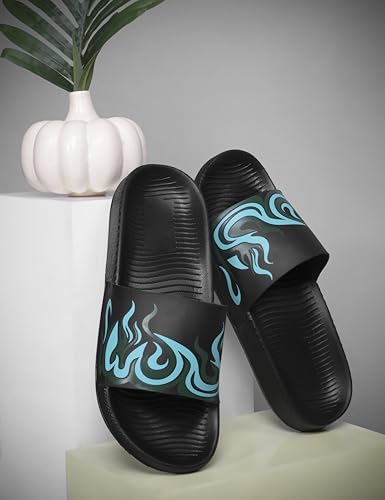 Image of ATHREE Sliders for Man Daily use Casual Slides for Men Chappal Soft Slippers for Man | Mens Slides Slipper Bathroom Chappal Pack of 1
