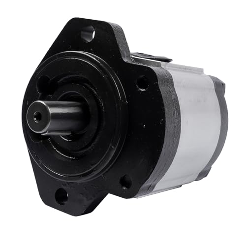 Image of Hydraulic Gear Pump 2-9 GPM 3 /4 inch Keyed Shaft CID 0.61 CW Right SAE A-2 Bolts Cast Iron Flange HGP CI34K-A02-061R