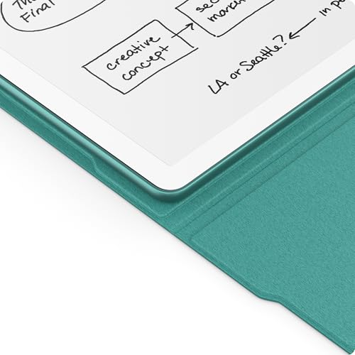 Plant-Based Leather Folio Cover with Magnetic Attach, Designed with Sustainability in Mind for Amazon Kindle Scribe - image 2