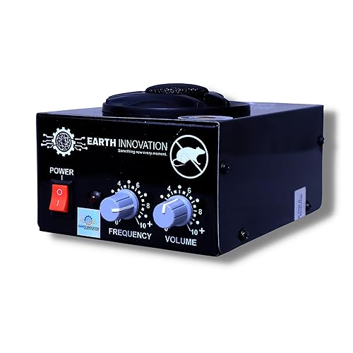 Ultrasound Rat Repeller for Home, Office, Storeroom, Kitchen, Restaurant, Elevation Selling, Hospitals,Car Parking Areas Etc. (1500SQ / F1-EI86HC)