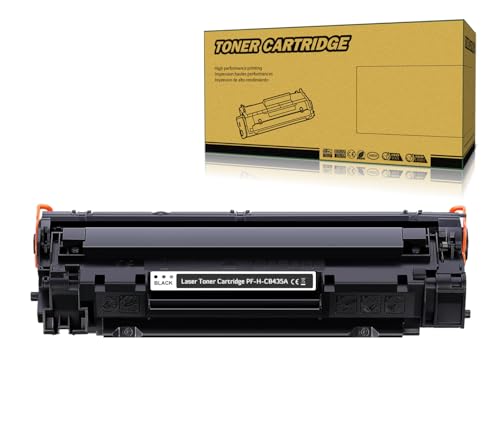 Okra Tóner de 2000 páginas compatible con HP CB435A HP CB436A HP 35A HP 36A para HP Laserjet P1005 Laserjet P1006 Laserjet P1007 P1008 P1009 Canon i SENSYS LBP3010 Canon LBP3018 LBP3050 LBP310 0