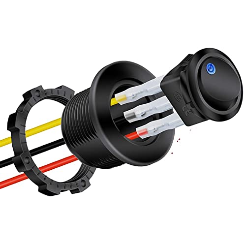 Interrupteur à bascule 20mm pour remplacer un bouton défectueux 12V