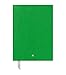 Montblanc Notebook 116518 Fine Stationery #146 Green – Elegant Soft Cover Journal – Lined Notebook with Leather Binding – A5