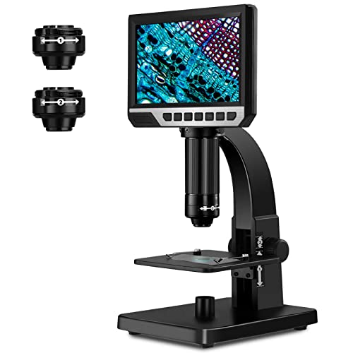Black Friday ๐ฅ Opqpq 7" LCD Digital Microscope W/Dual Lens,32GB 50x-2000x Cell Microscope Optical Len Dual Illuminate Electron Microscope for Kids,12MP Microscope Camera Video for Science Observing Coin PCB Plants Black Friday ๐ฅ Opqpq 7" LCD Digital Microscope W/Dual Lens,32GB 50x-2000x Cell Microscope Optical Len Dual Illuminate Electron Microscope for Kids,12MP Microscope Camera Video for Science Observing Coin PCB Plants