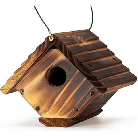Cedar Bird House for Wrens and Chickadees Cover