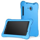 MoKo Samsung Galaxy Tab A 7.0 Case - Kids Friendly Ultra Light Weight Shock Proof Super Protective Cover Case for Samsung Galaxy Tab A 7.0 Inch Tablet 2016 Release (SM-T280/SM-T285 Version ONLY), BLUE