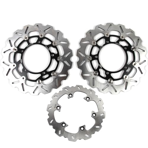 Rotors de frein avant arrière Suzuki GSXR 1300 Hayabusa accessoires moto GSX1300R noir ABS