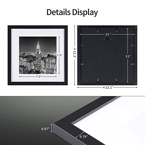 New York City Wall Art Posters Broooklyn Bridge Night View Artwork Pictures Printed On Canvas Black And White Manhattan Skyline Photo Painting Black Frame Off White Matte Cityscape For Home Decoration #TOP5