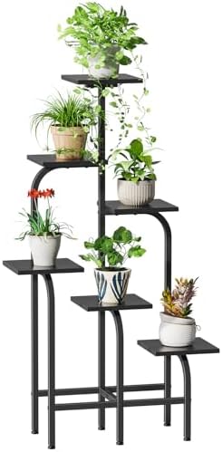 Suporte Plantas de 6 Níveis Ambientes Internos, Prateleira para V...