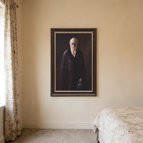 Impression toile Charles Darwin portrait John Collier suspendre - 3
