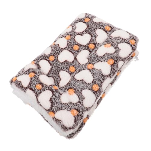 Sosoport Thickened Winter Warm Pet Sleeping Blanket Soft and Comfortable Cushion for Dogs and Cats Cozy Rest Mat for Indoor and Outdoor Use