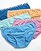 dELiA*s Girls' Underwear - 5 Pack Stretch Cotton Briefs Panties (6-14), Size 7-8, NavyBlueNudeAquaPink