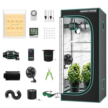 hydro grow tent set up