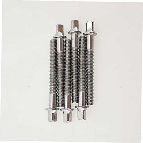 6Pcs Drum Lug Mounting Screws con Arandelas Plata Duraderas para Accesorios de Redoblante Ligero y Fácil de Usar Esencial para Mantenimiento de Batería miniatura 4