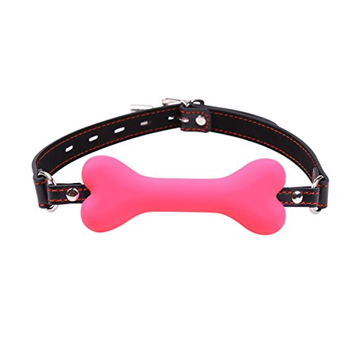 chengbaobaby Silicone Dog Bone Plug can be Adjusted Soft Mouth Ball Alternative Toy