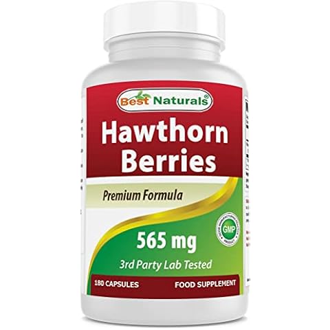 Best Naturals Hawthorn Berry 565 mg Capsules Cover