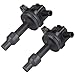 SCITOO 100% New 2pcs Ignition Coil Set Compatible with Volvo S40/V40 2000-2004 Automobiles Fit for OE: UF-365 C1259