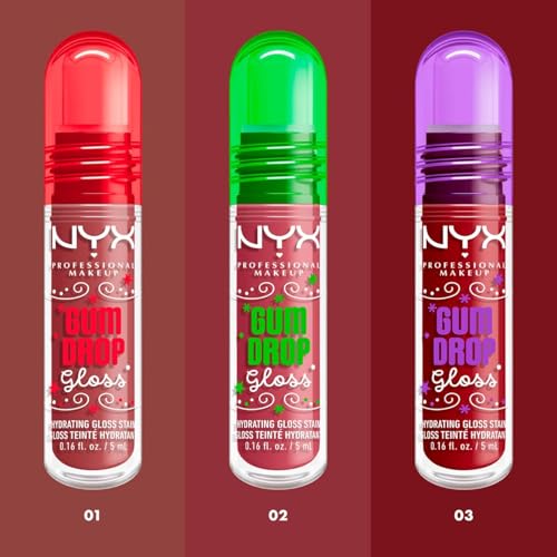 NYX Professional Makeup - Holiday 25 Gumdrop Gloss Cranberry Splash