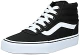 Obermaterial: Canvas Vans Damen Ward Hi Sneaker, Schwarz ((Canvas) Black/White 187), 38 EU