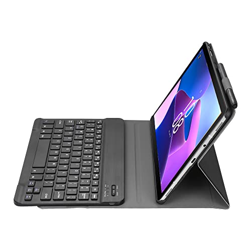 Étui clavier pour Lenovo Idea Tab Pro Gen 2 protection violette nomade pour le bureau et les cours - 3